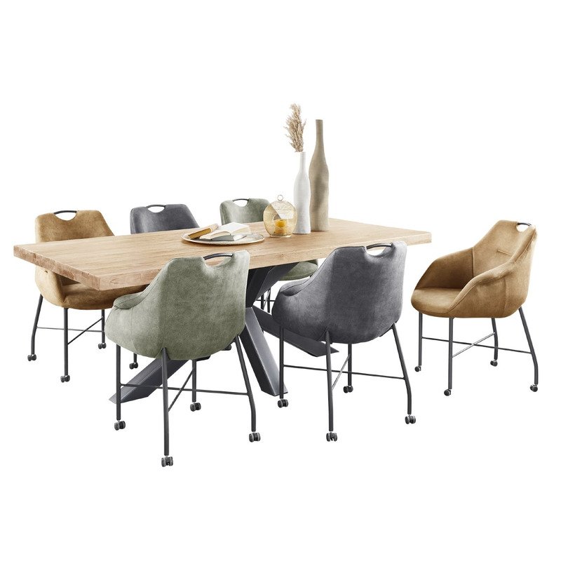 Eettafel Mazzo 190 x 100 teak