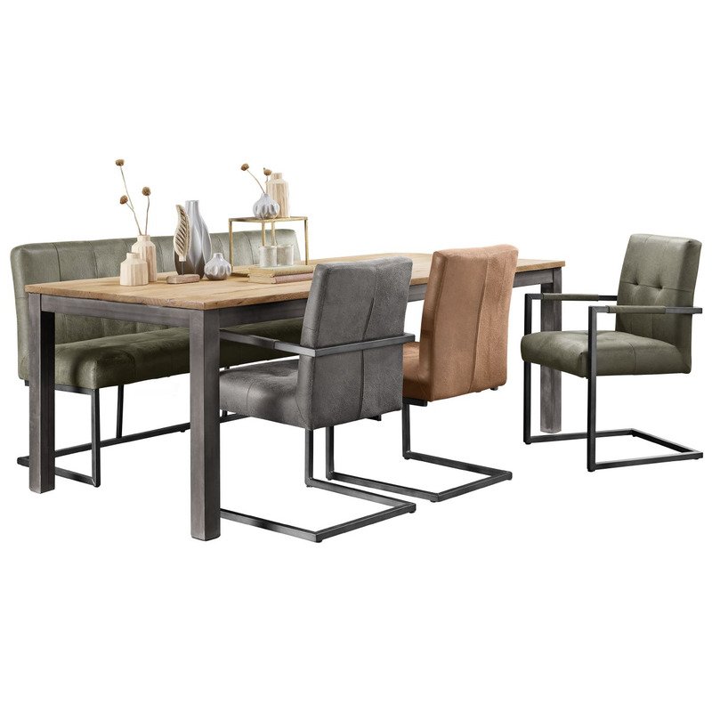 Eetkamerbank Oro 170 cm brandy