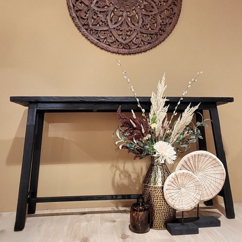 Wandtafel Panca zwart