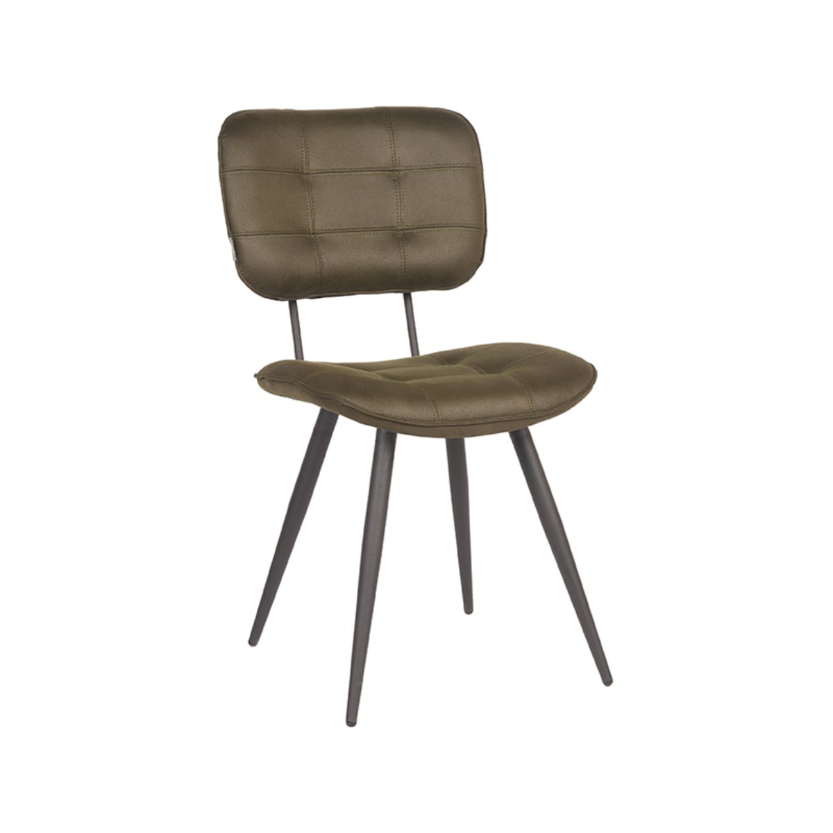 Eetkamerstoel Gus army green