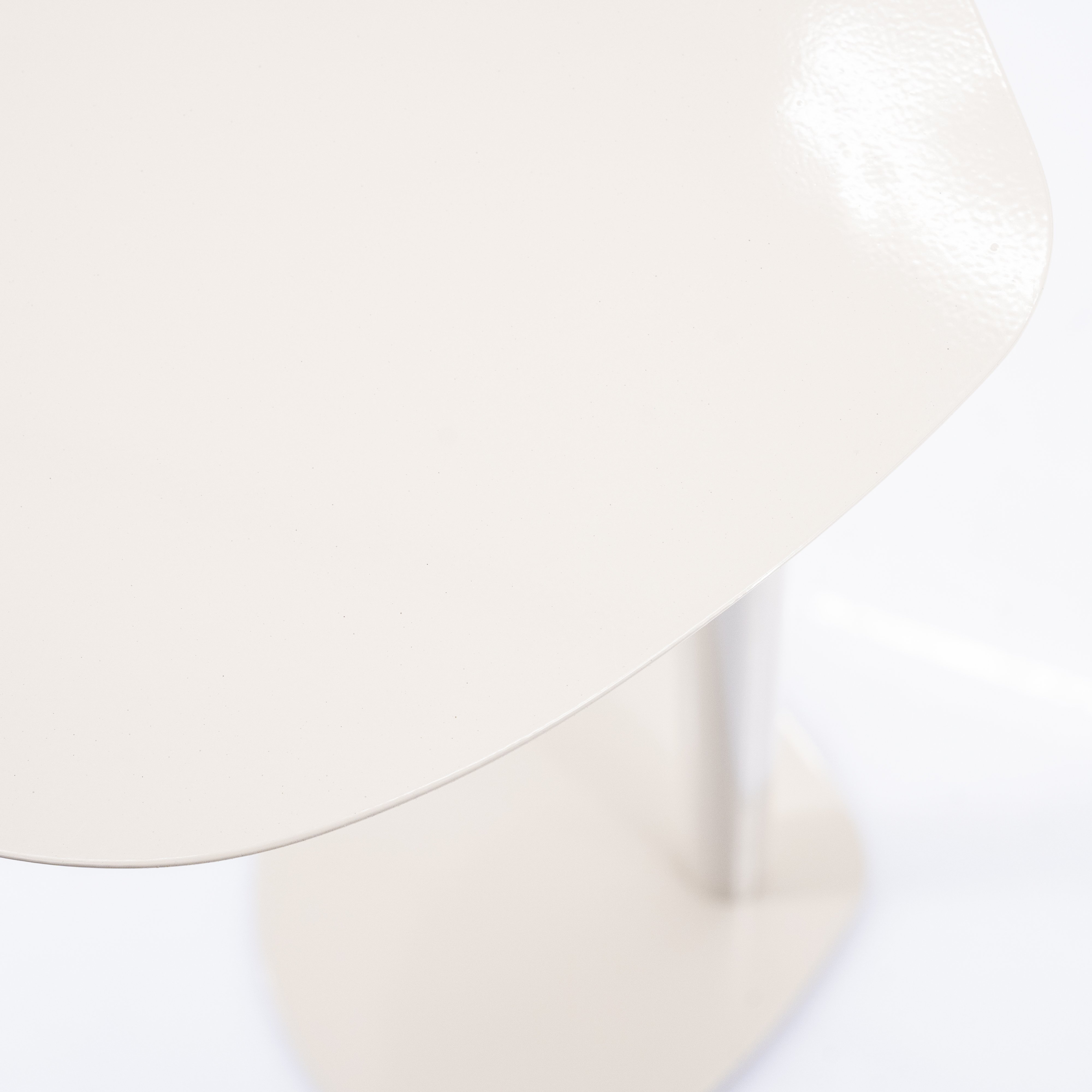 Bijzettafel Flann beige, 55x34x32 cm