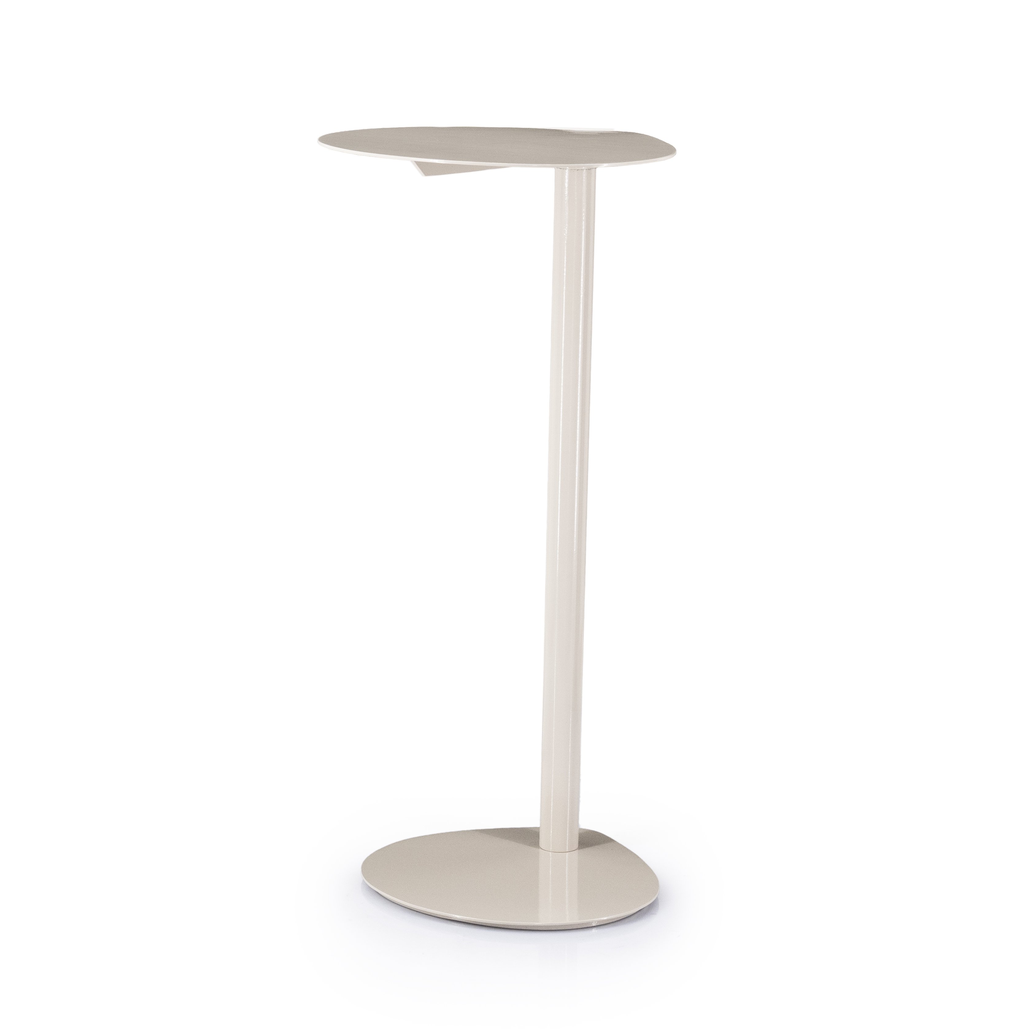 Bijzettafel Flann beige, 70x34x32 cm