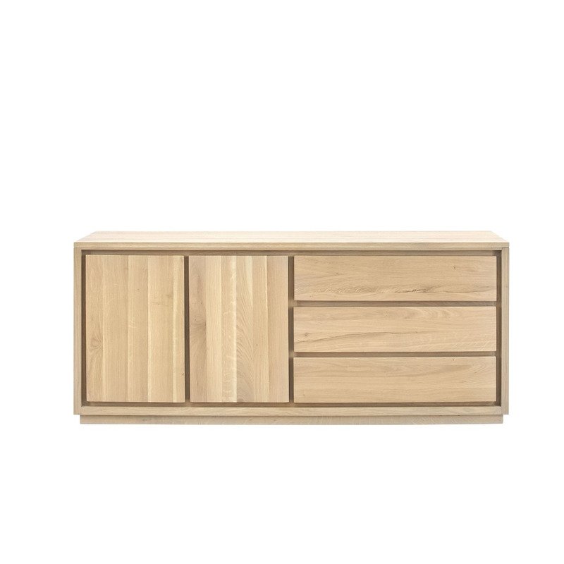 Dressoir Lavio 69 x 164 natural grey