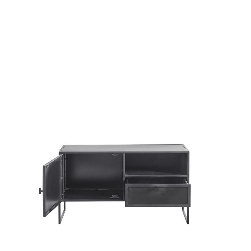 TV-meubel Orizone 102 cm Zwart metaal