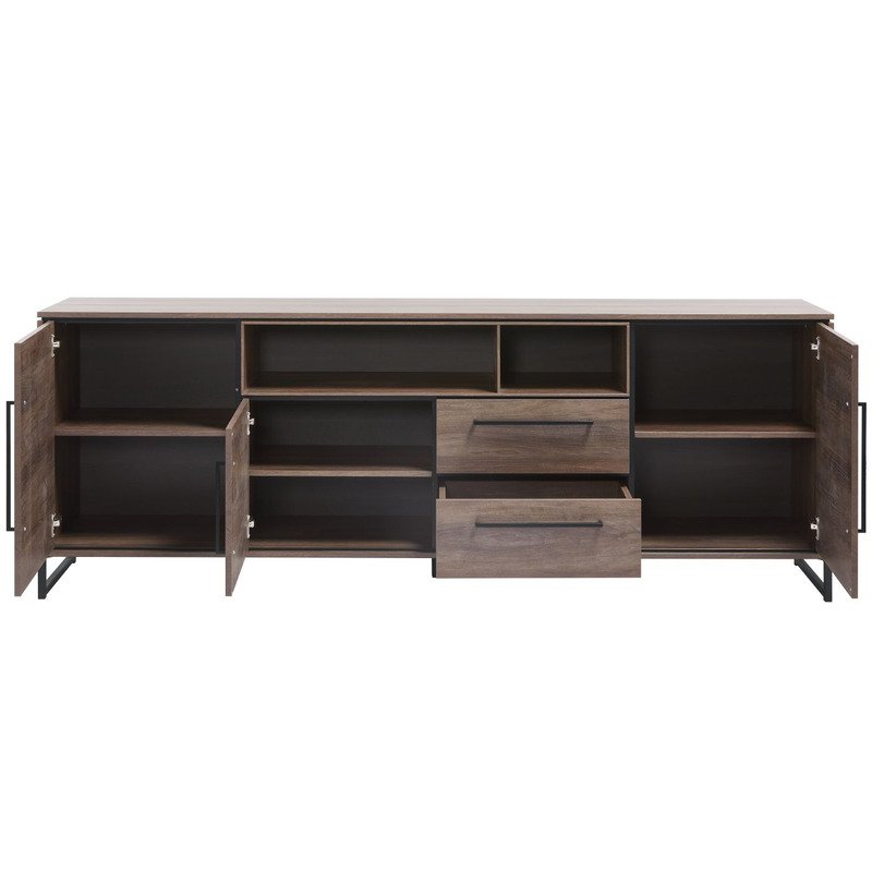 Dressoir Scuro 80 x 222 Dark Almond 