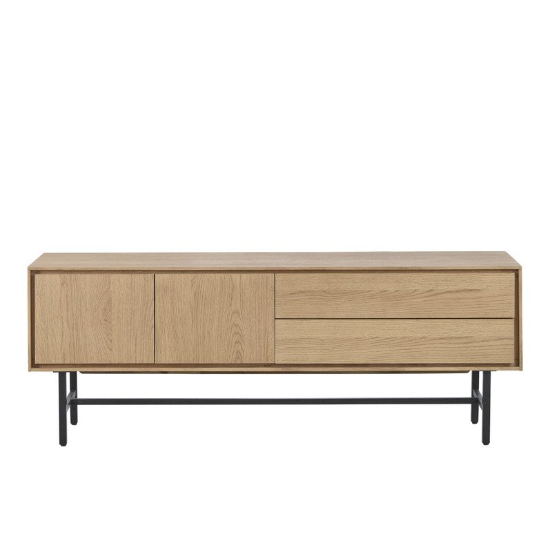 TV-meubel Belvio light oak fineer