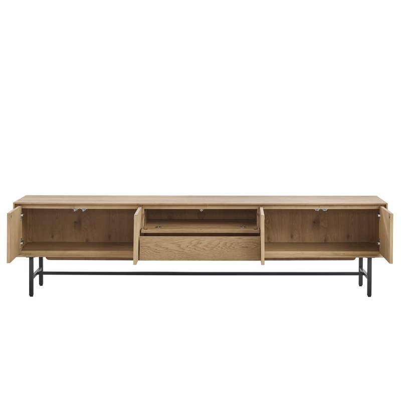 TV-meubel Belvio light oak fineer