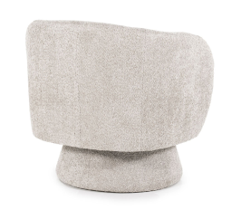 Fauteuil Bowie taupe