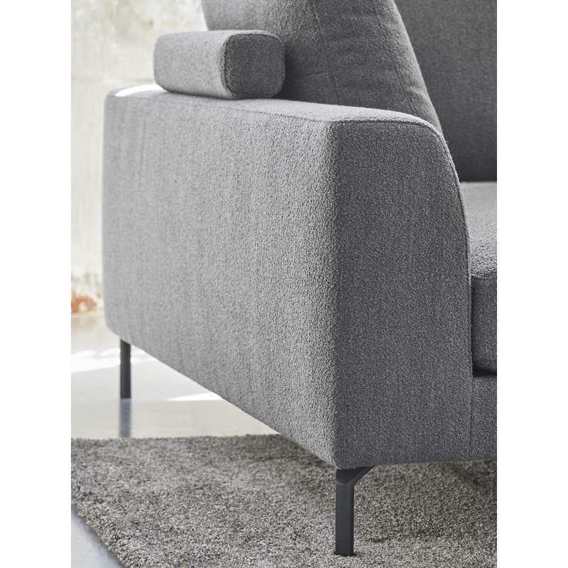 Elementenbank Ruolo Duo stoffering Grey