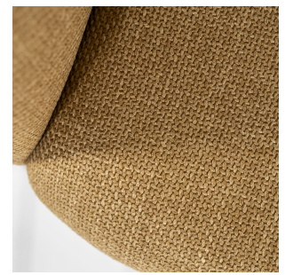 Armstoel Patch mosterd linea