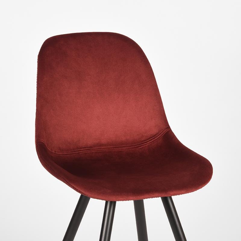 Eetkamerstoel Capri bordeaux
