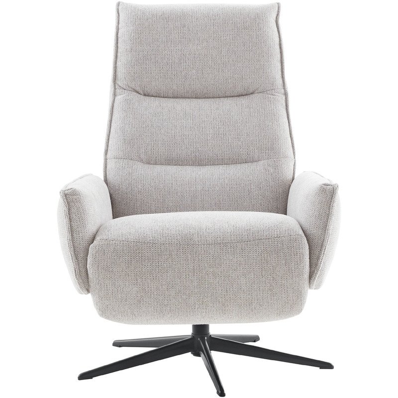 Relaxfauteuil Livo handmatig verstelbaar Mito ash grey