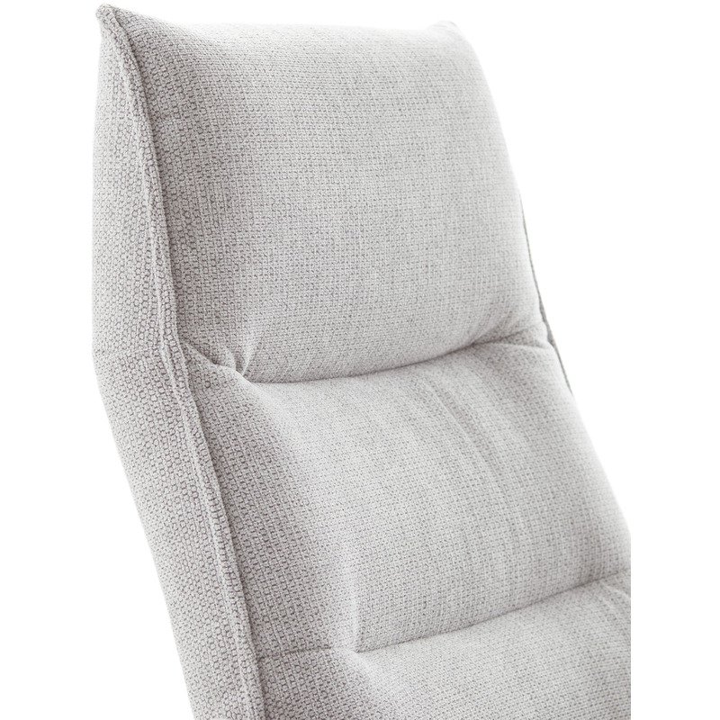 Relaxfauteuil Livo handmatig verstelbaar Mito ash grey