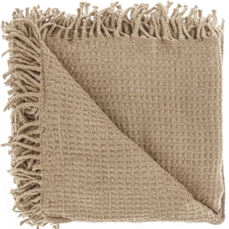Plaid Siziana 150x200 chateau grey