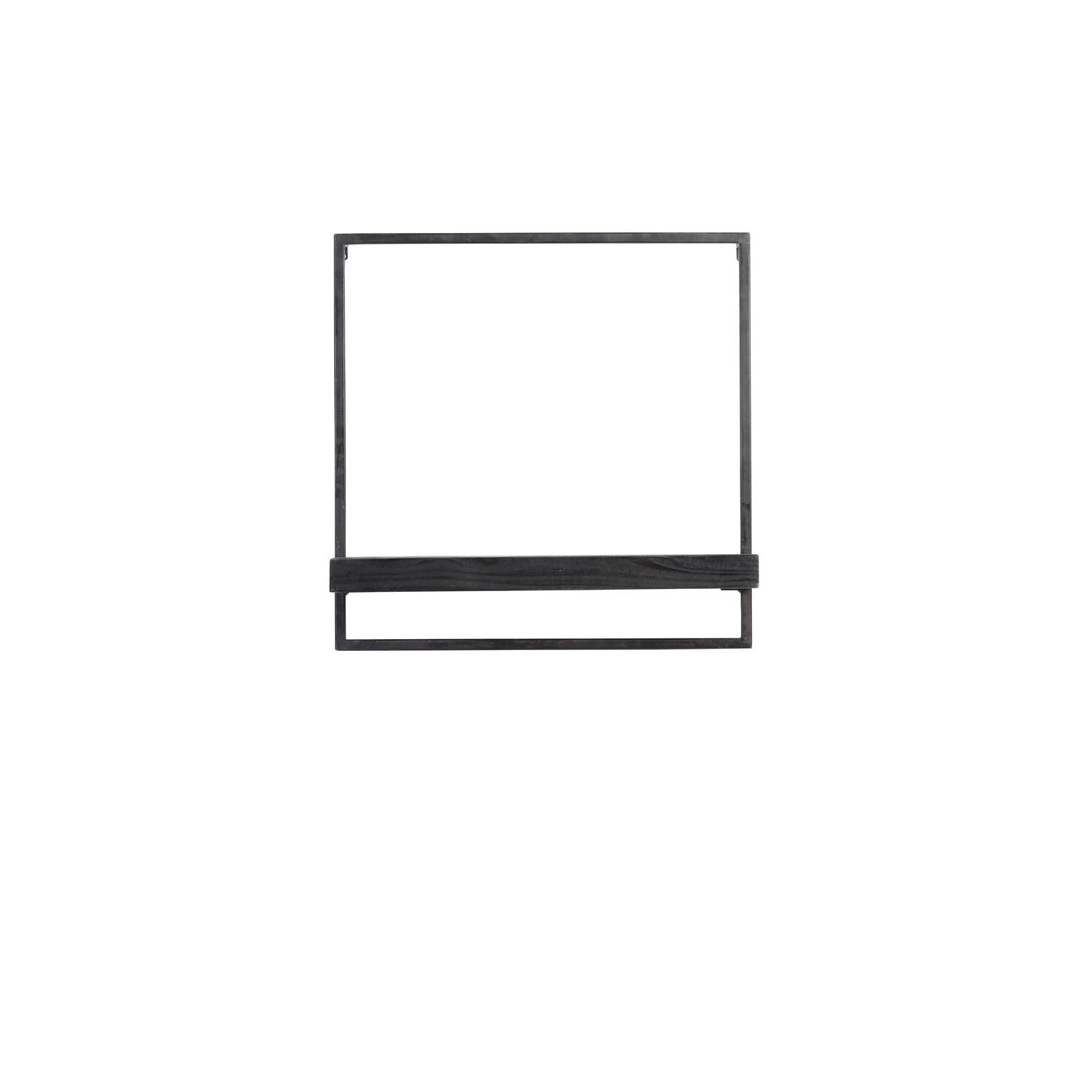 Wandplank Pardal hout zwart 50 cm