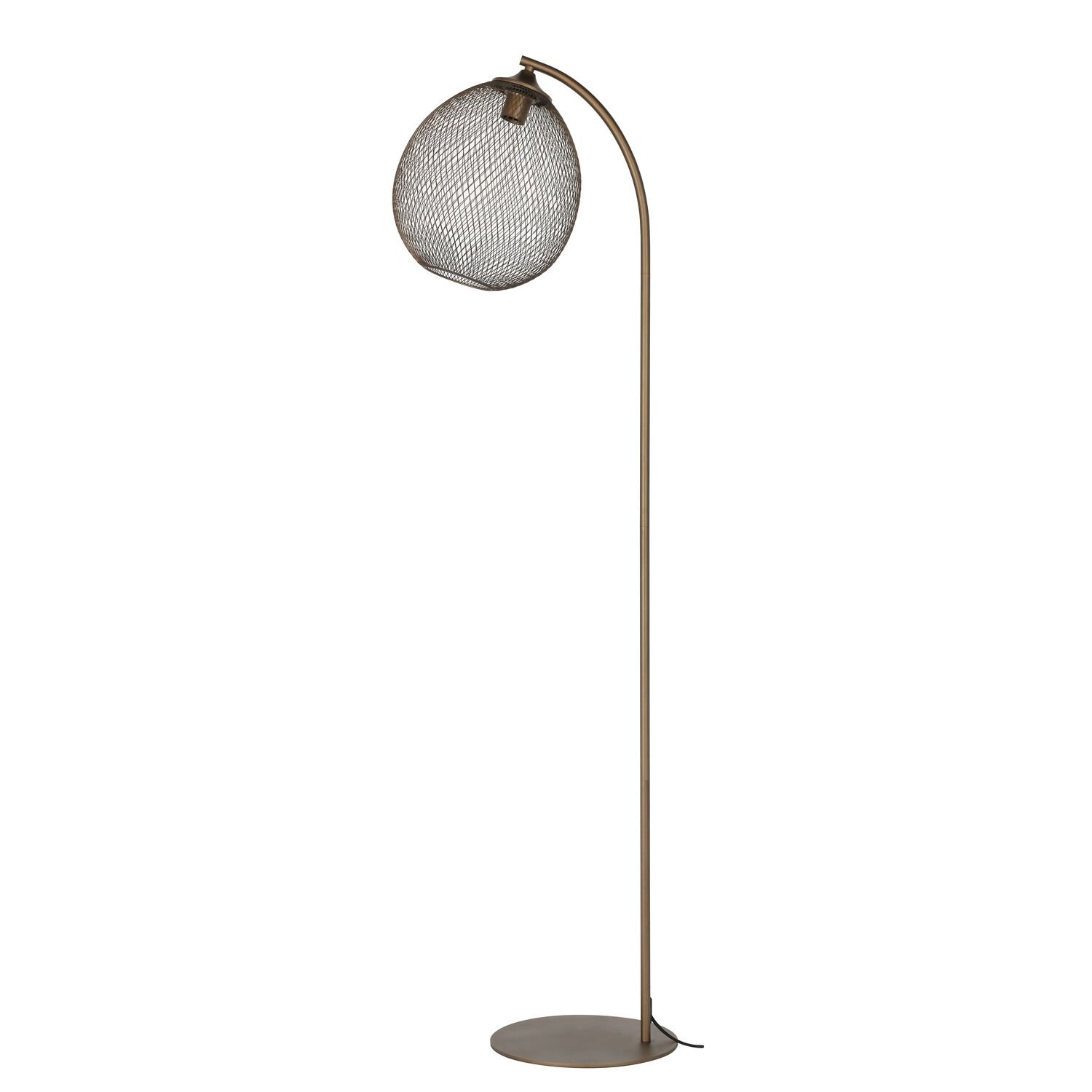 Vloerlamp Maroggia copper brown