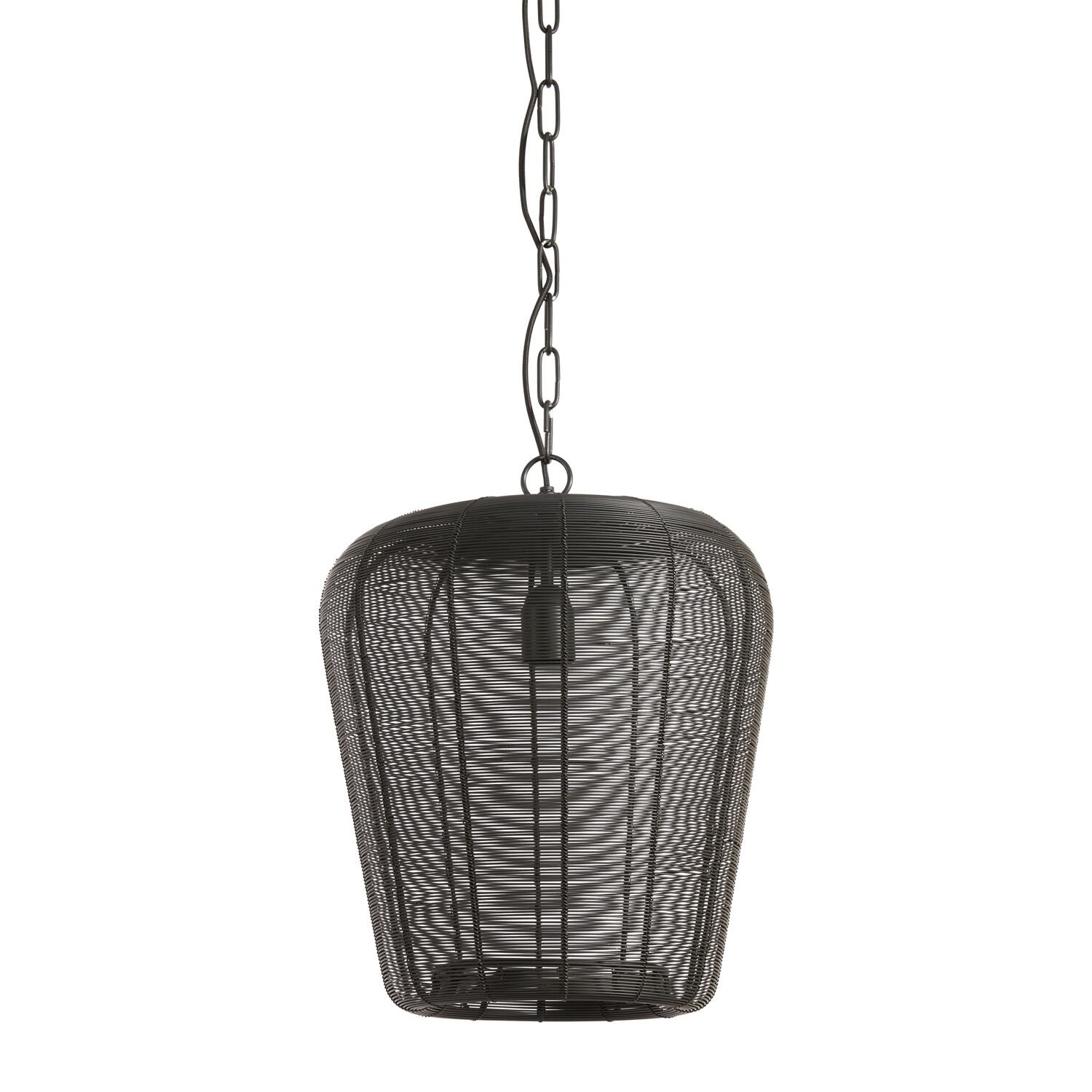 Hanglamp Barzio mat zwart Ø31