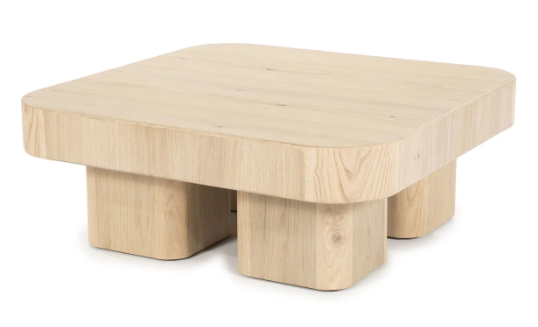 Salontafel naturel eikenhout