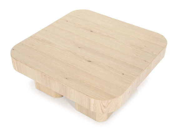 Salontafel naturel eikenhout