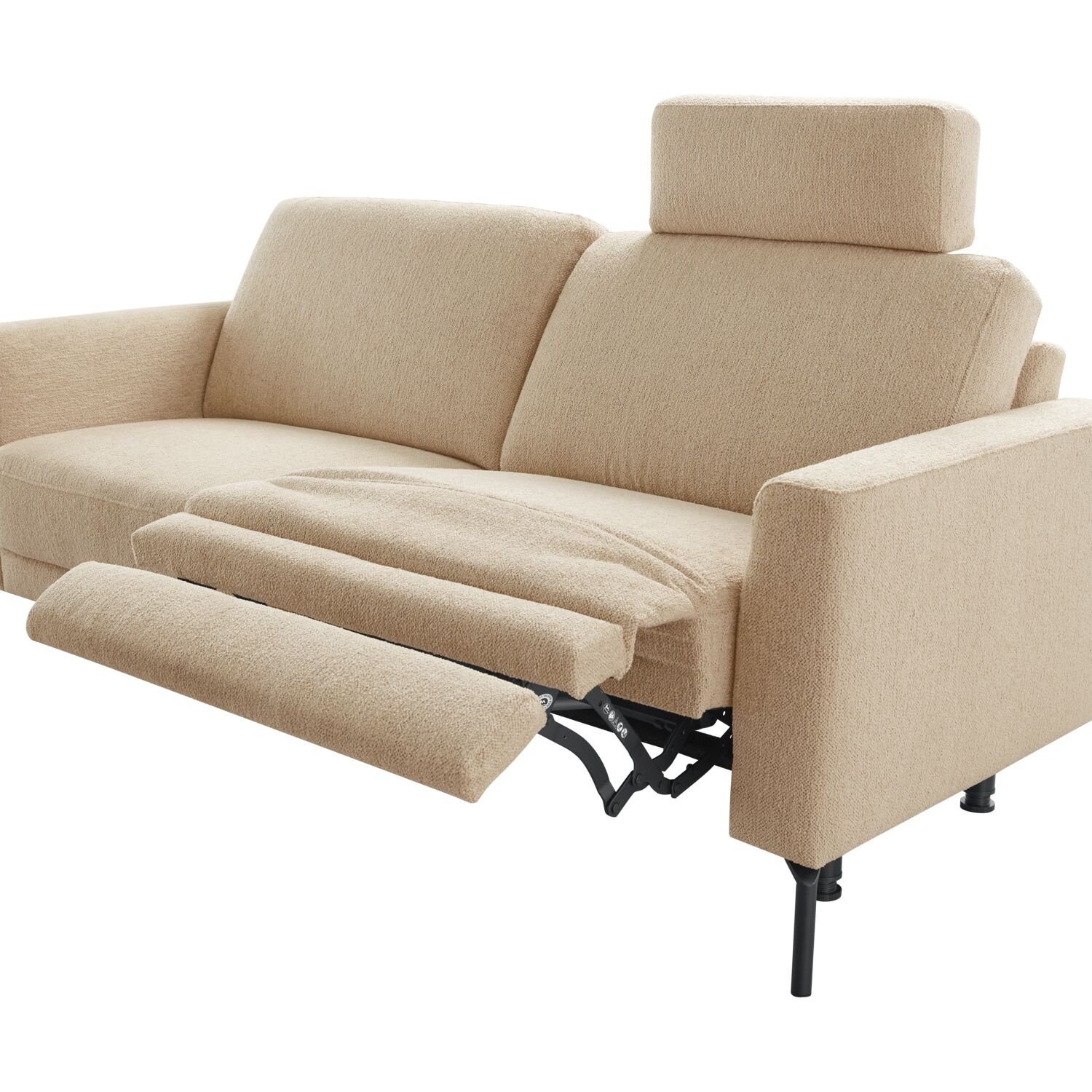 2,5 zitsbank Moscato HR-schuim, beige