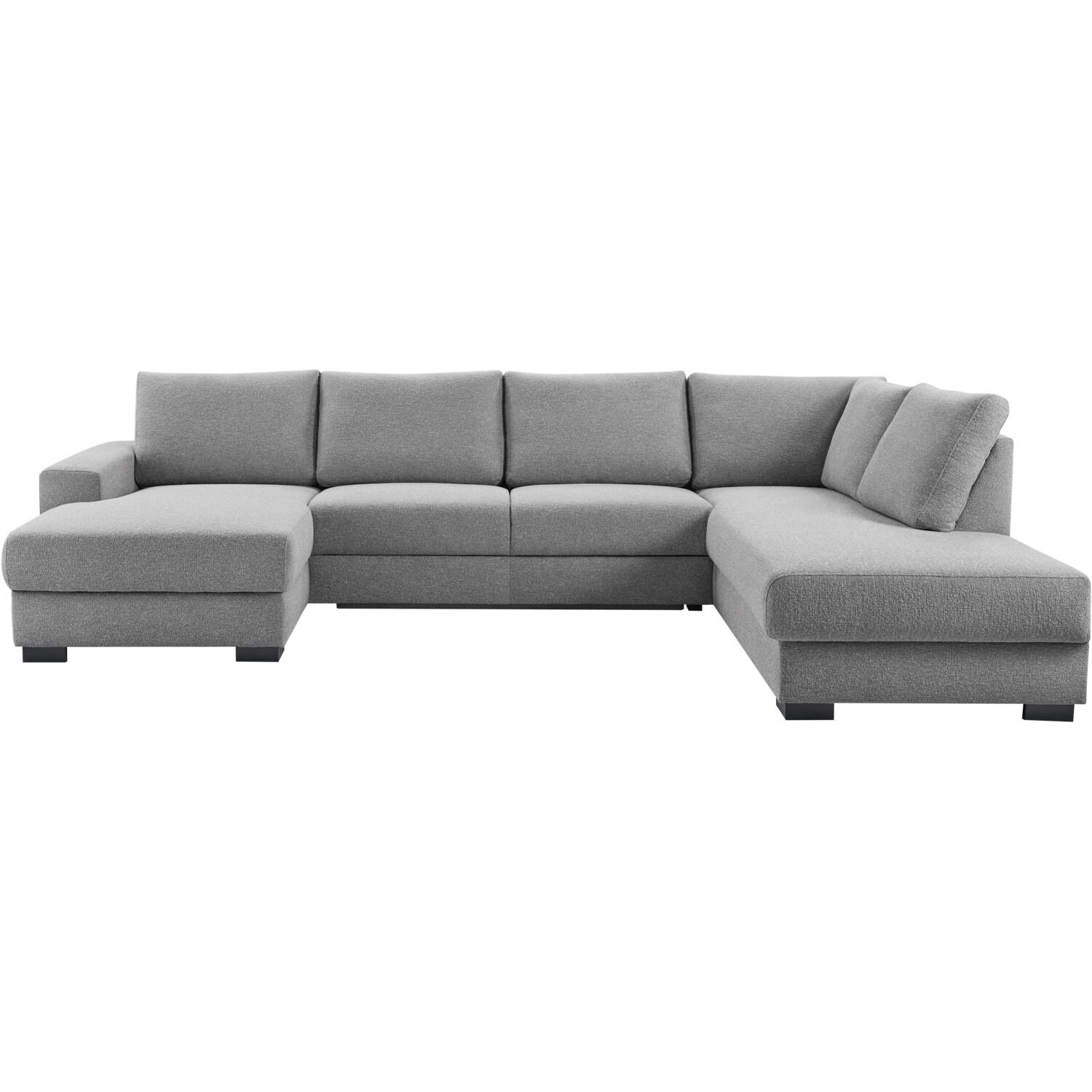 Hoekbank Florance Polyetherschuim, Lodge steel