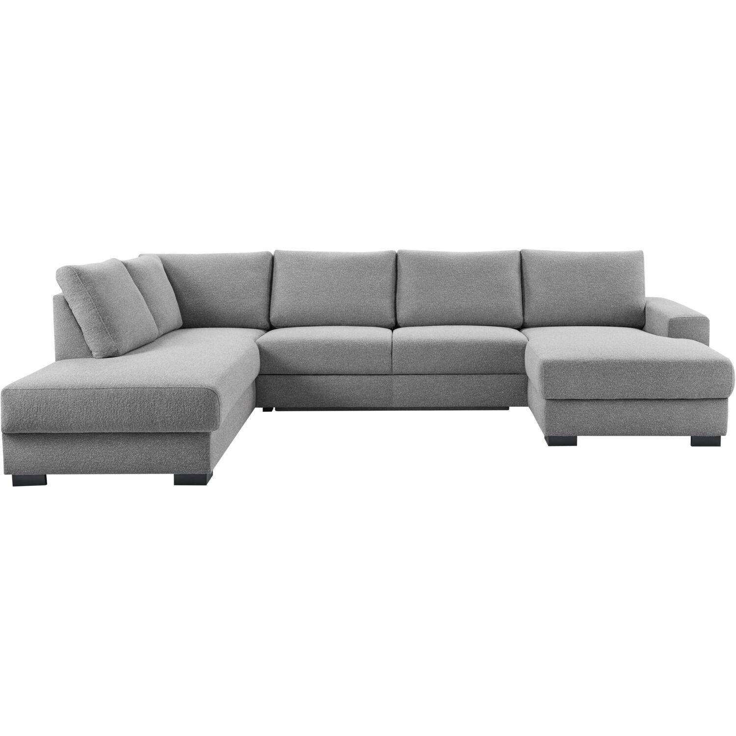 Hoekbank Florance Polyetherschuim, Lodge steel