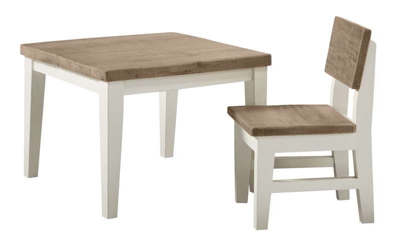 Kinderstoel Albando wit
