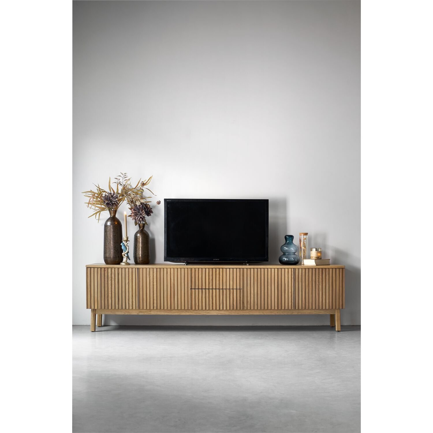 TV-meubel Arrosto eikenhout Light Roast