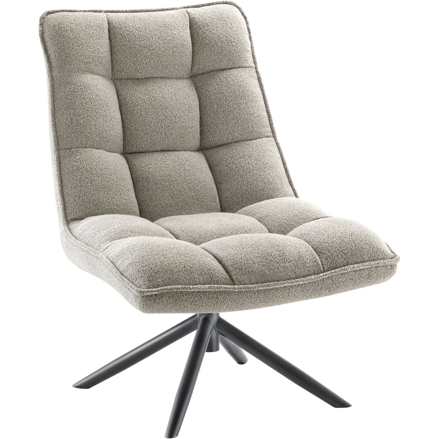 Draaifauteuil Parrano dark grey