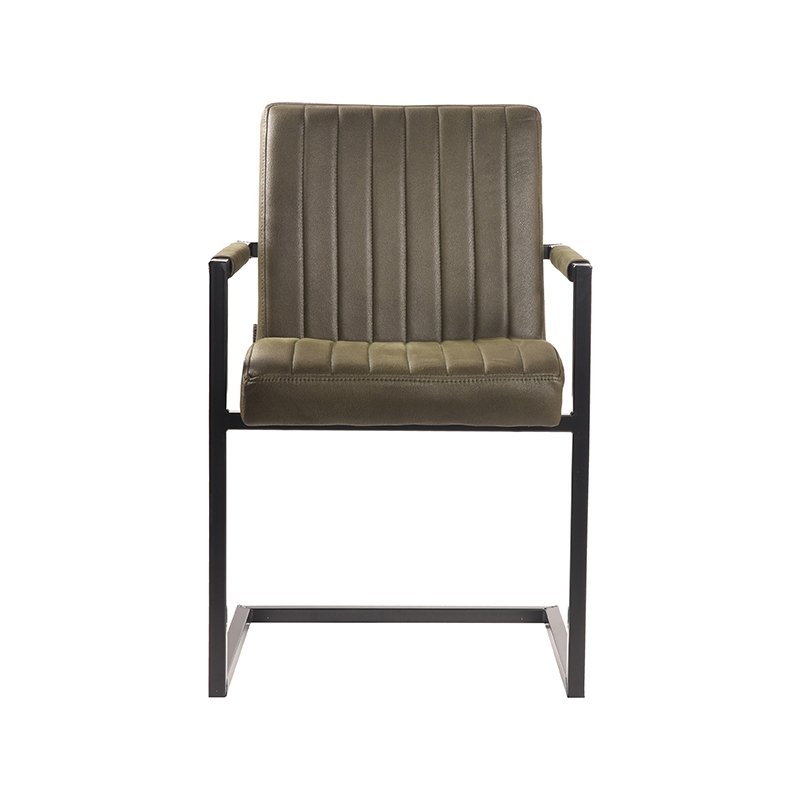 Eetkamerstoel Milo army green