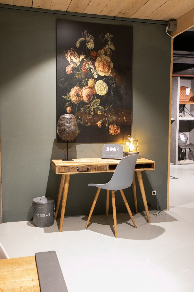 Bureau Steady 118x50 rough mangohout
