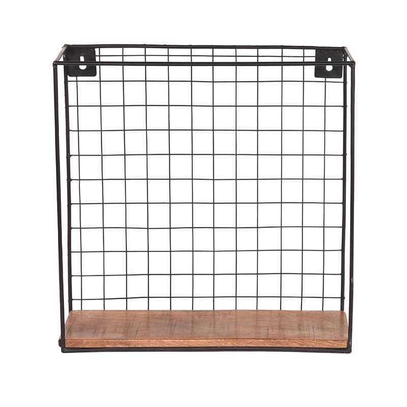 Wandrek Firm rough mangohout, 40x15x40 cm
