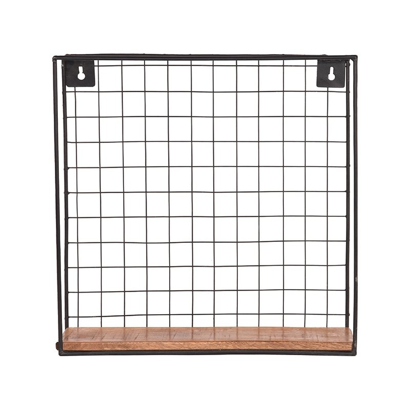 Wandrek Firm rough mangohout, 40x15x40 cm