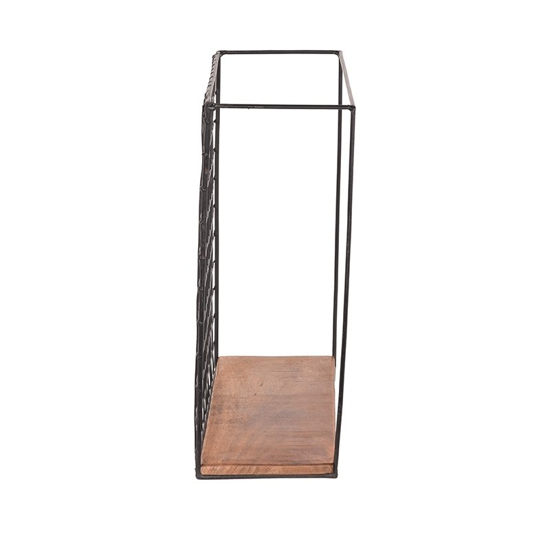 Wandrek Firm rough mangohout, 40x15x40 cm