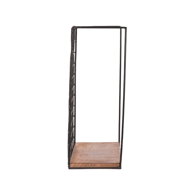 Wandrek Firm rough mangohout, 40x15x40 cm