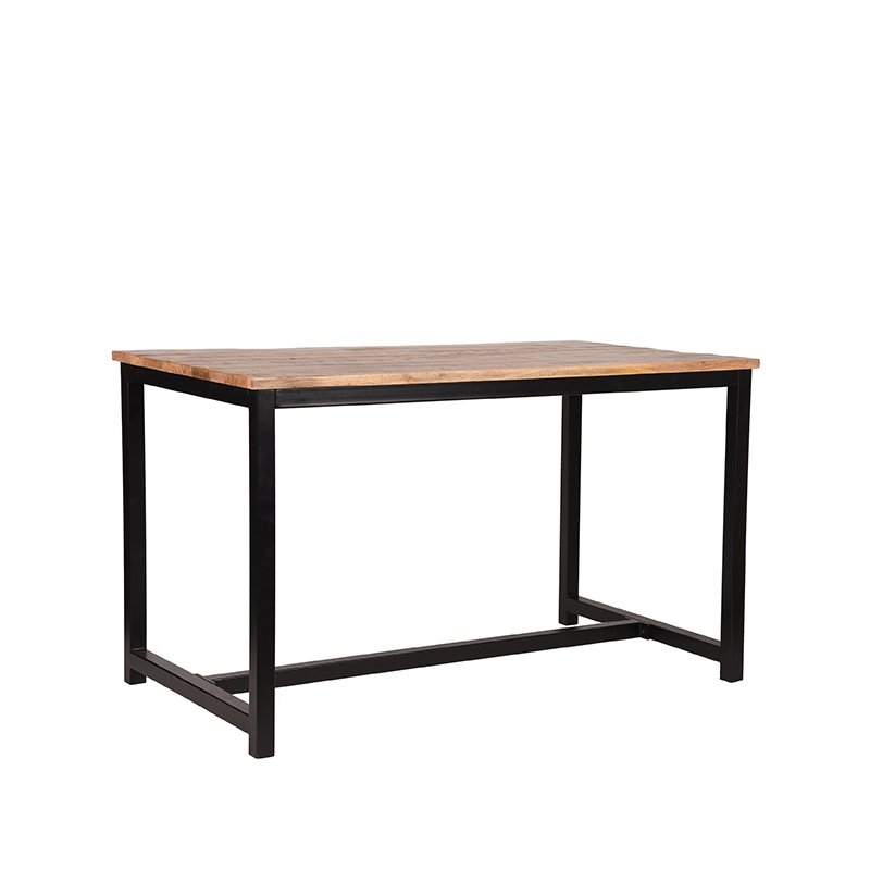 Bartafel Ghent rough mangohout, 160x90 cm