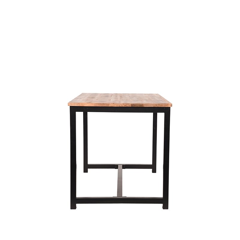 Bartafel Ghent rough mangohout, 160x90 cm