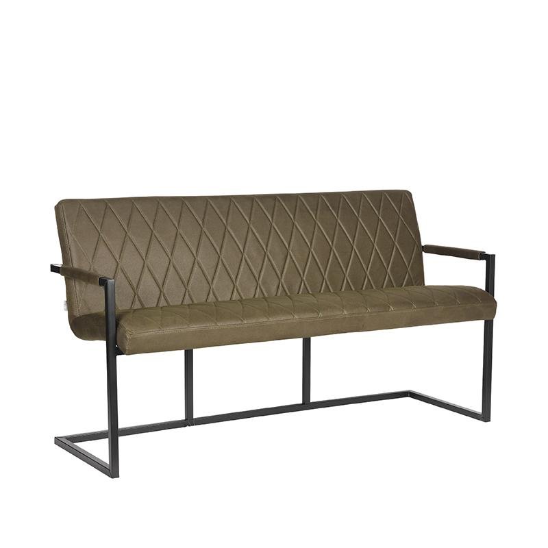 Eetkamerbank Denmark army green, 155 cm