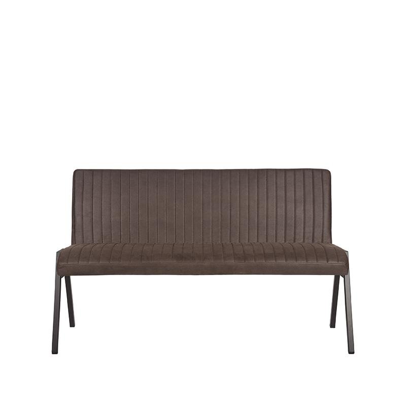Eetkamerbank Matz antraciet, 145 cm