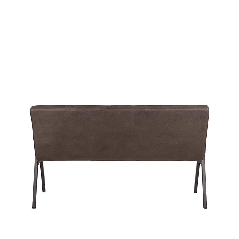Eetkamerbank Matz antraciet, 145 cm
