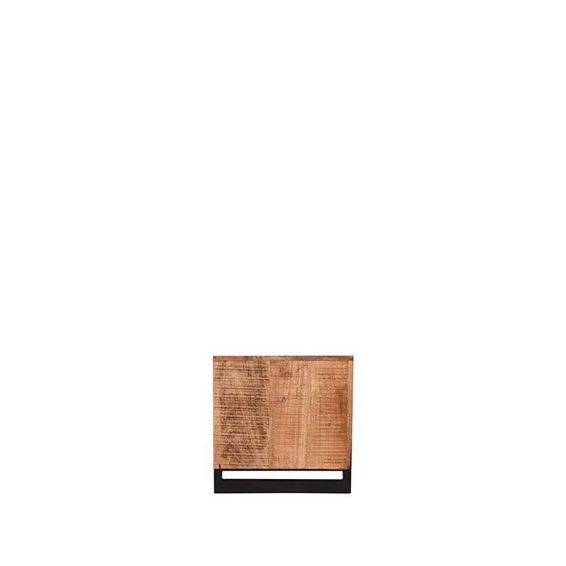Tv-meubel Glasgow rough mangohout, 160x45x45
