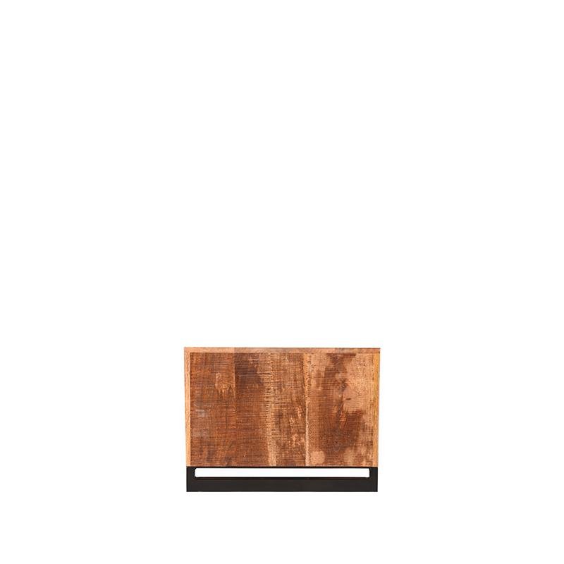Salontafel Glasgow rough mangohout, 110x60 cm