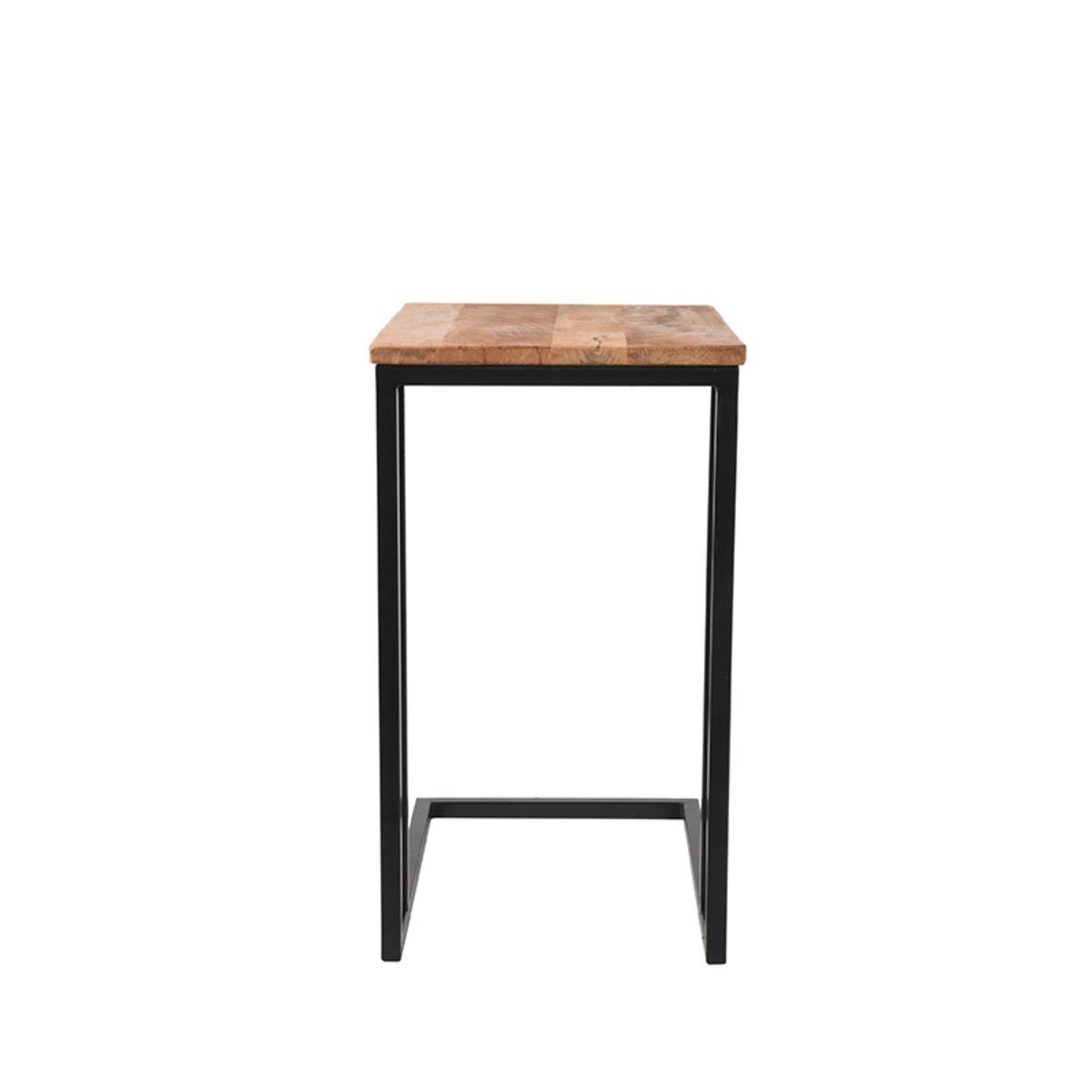 Laptoptafel Move rough mangohout, 50x35x62 cm