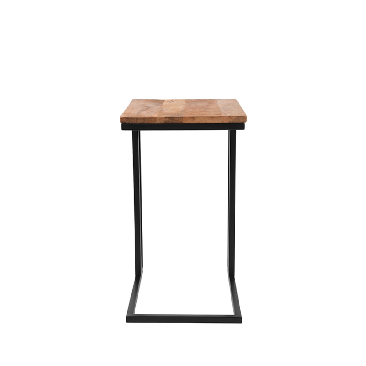 Laptoptafel Move rough mangohout, 50x35x62 cm