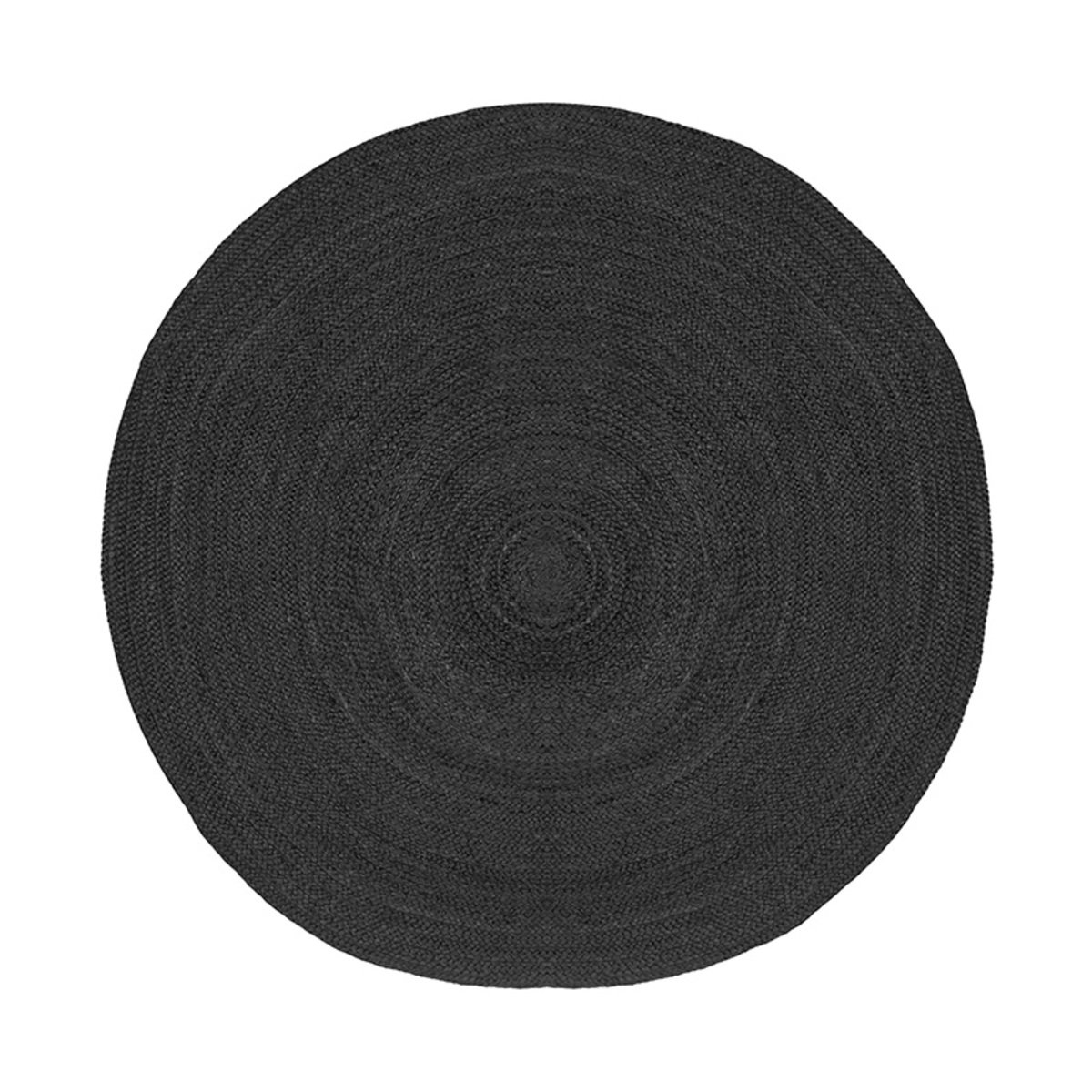 Vloerkleed Jute zwart jute, 180 cm