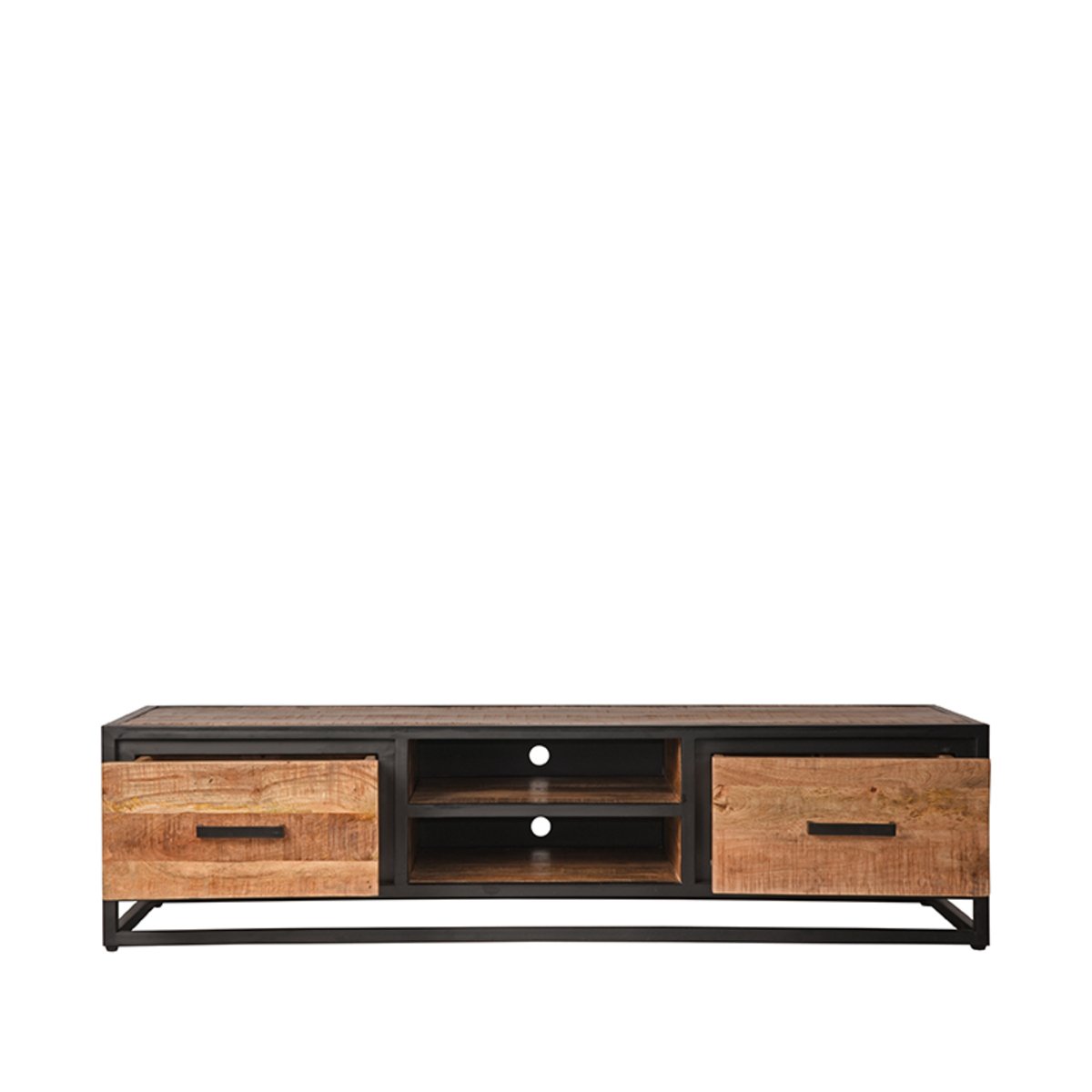 Tv-meubel Tampa rough mangohout, 160x45x40 cm