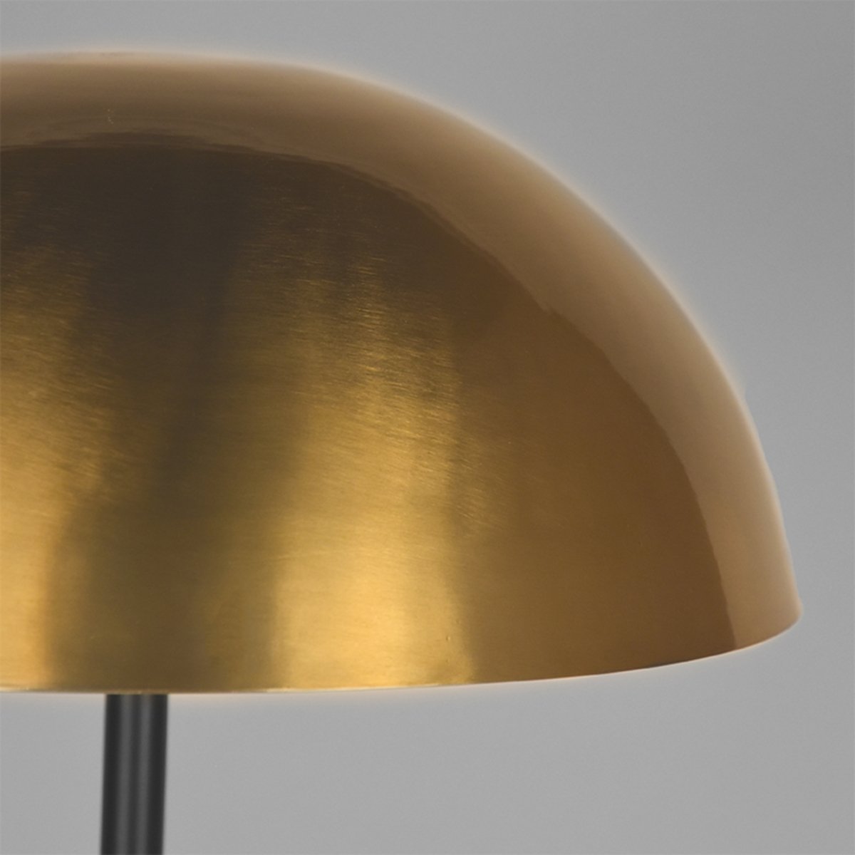 Vloerlamp Globe antiek goud metaal, 39x152 cm