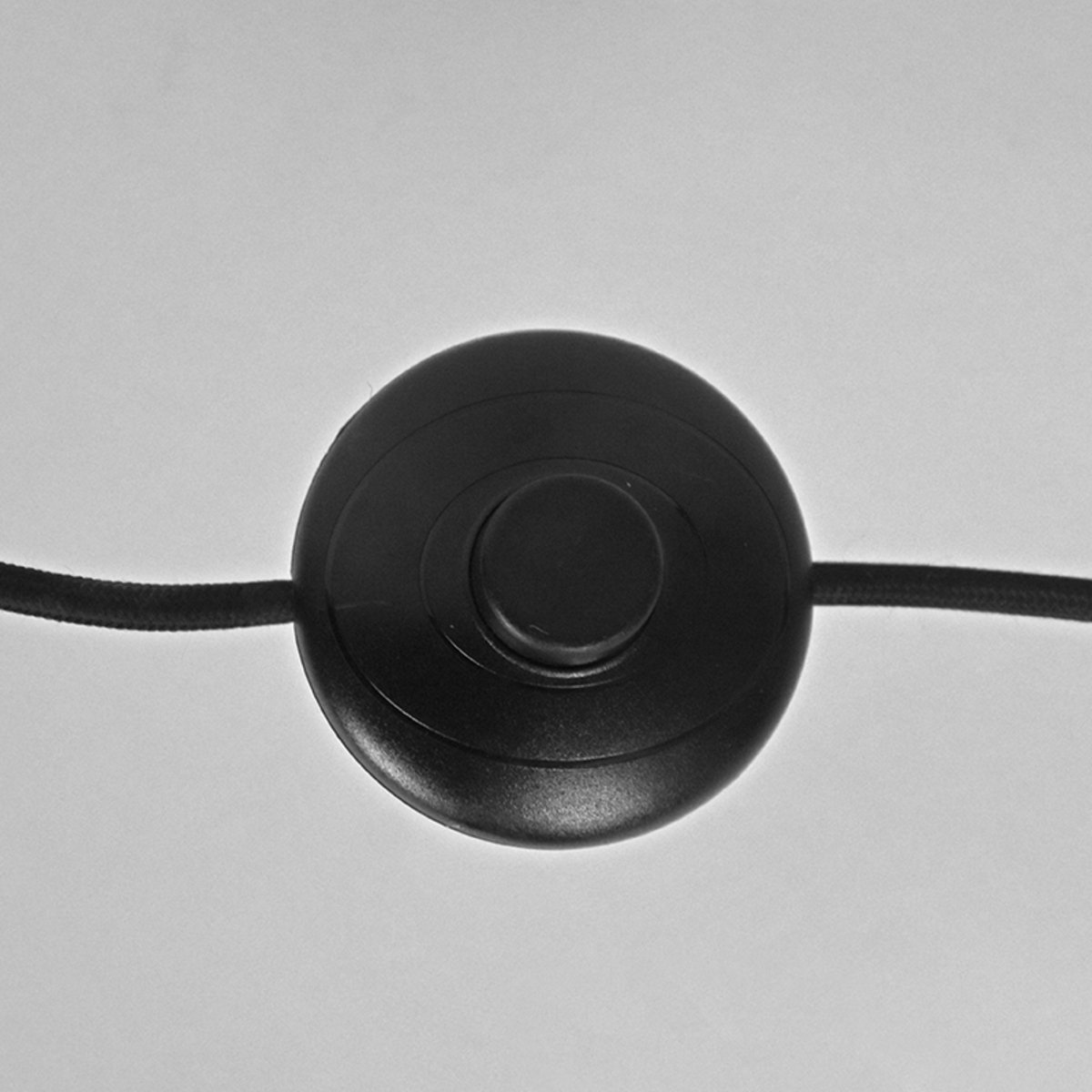 Vloerlamp Globe zwart metaal, 39x152 cm
