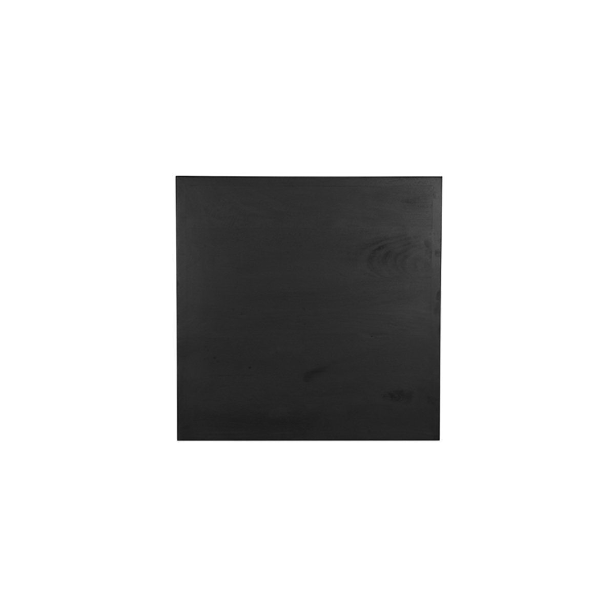 Restauranttafel Blad zwart mangohout, 70x70 cm