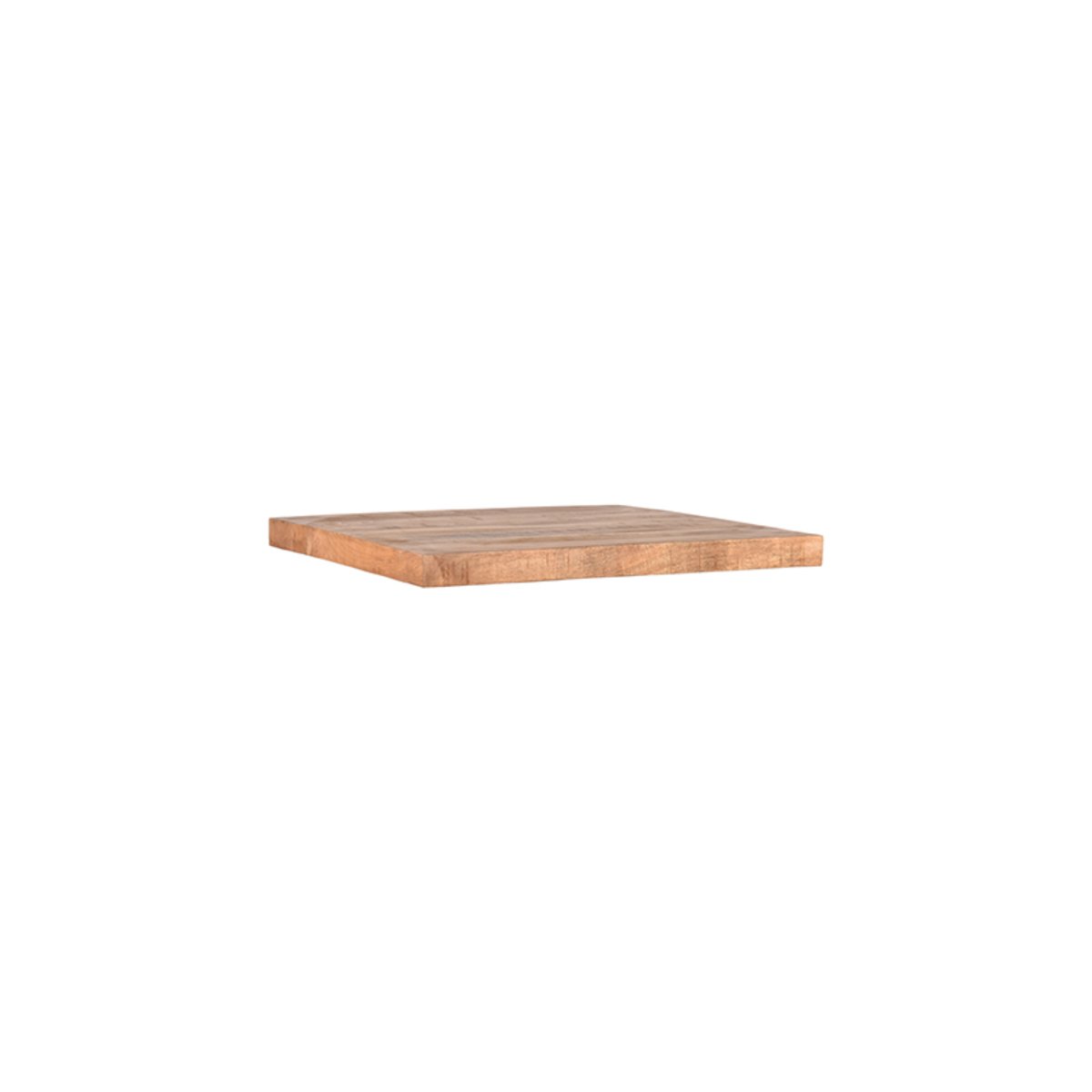 Restauranttafel Blad rough mangohout, 70x70 cm